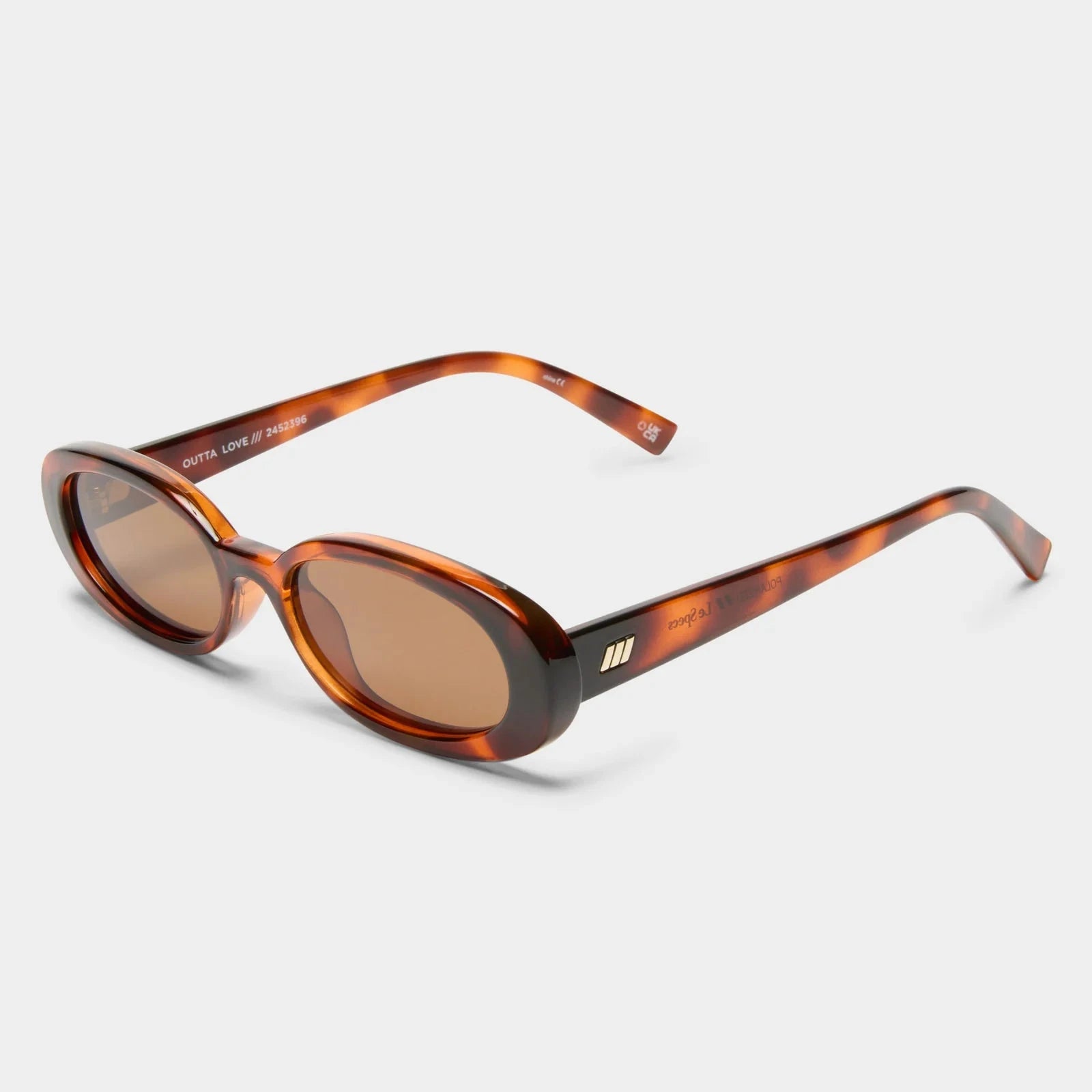 Outta Love Toffee Tort Polarized Sunglasses Le Specs 