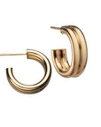 Ingrid 3/4" Earrings Gold Jewelry - Earrings Jennifer Zeuner 