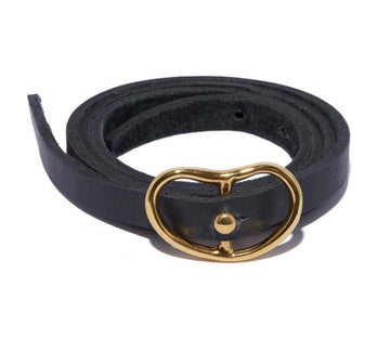 Skinny Georgia Belt Black Accessories - Belts Lizzie Fortunato Jewels 