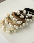 Textured Seamless Pearl Hair Ties Beauty & Hair Adorro 