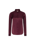 Tyler Long Sleeve Blouse Merlot Red Tops - Blouses L'Agence 