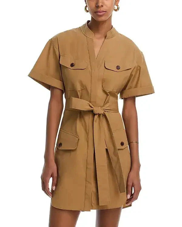 Quinn Dress Toffee Dresses - Short A.L.C 