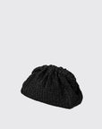Game Crochet Glow Black Clutch Maria La Rosa 
