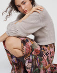 Artisanal Birds Maxi Skirt Pink Skirts - Maxi Farm Rio 