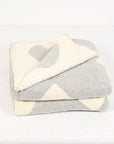 The Blanket Imperfect Heart Heather Grey Accessories - Home Decor - Towels & Blankets Kerri Rosenthal 