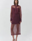 Loen Shirt Fig Tops - Button Down Simkhai 