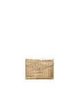 Greta Wallet Croc Effect Gold Wallets MZ Wallace 