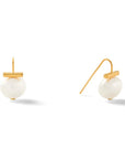 Classic Baby Pearl Earrings White Jewelry - Earrings Catherine Canino 