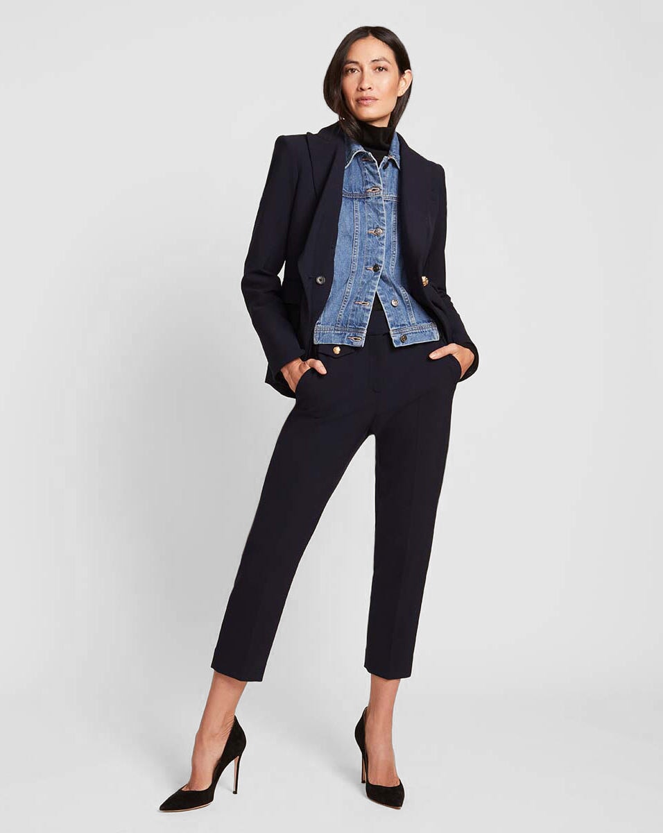 Slate Dickey Denim Blue Apparel-Misc. Veronica Beard 