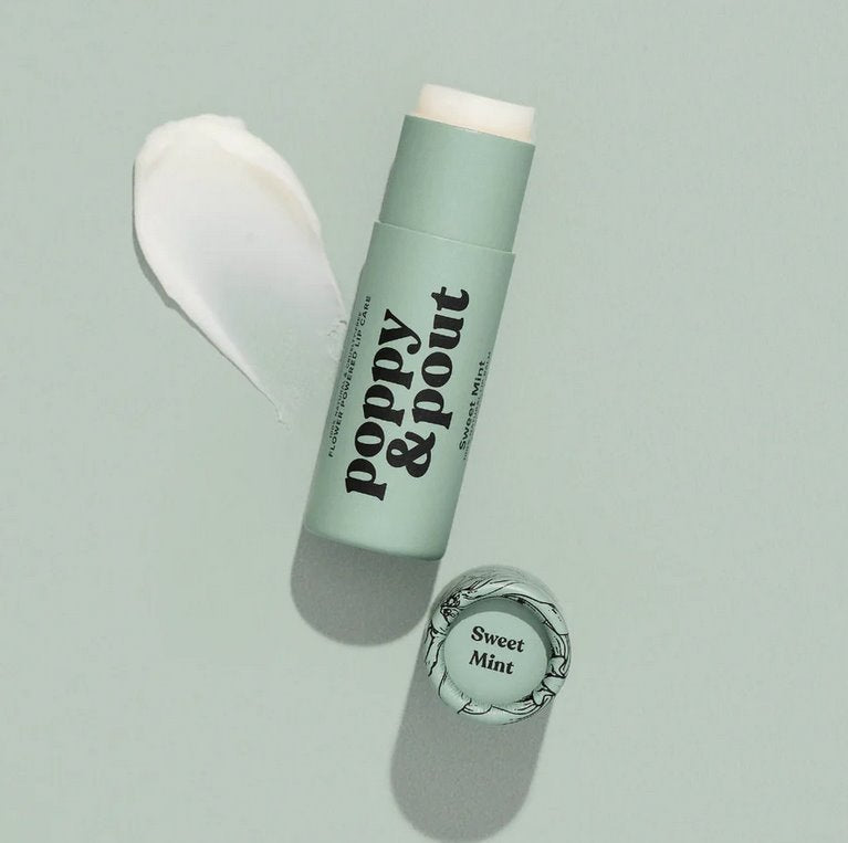 Lip Balm Sweet Mint Accessories - Beauty &amp; Hair Poppy &amp; Pout 