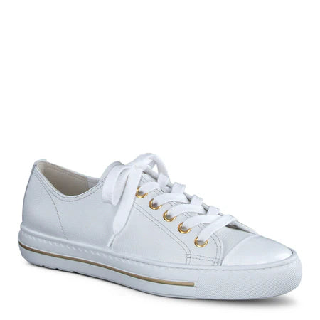 Sophie Sneaker White Crinkled Sneakers Paul Green 