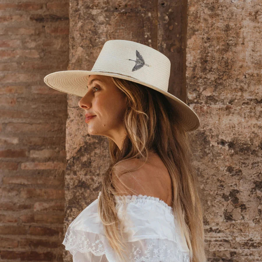 Crane Hat Natural Hats Freya 