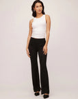 Neli Slim Bootcut Pants Black Pants - Trousers Fifteen Twenty 