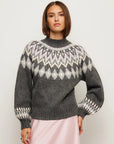 Zarah Jacquard Sweater Sweater - Crewneck Fifteen Twenty 