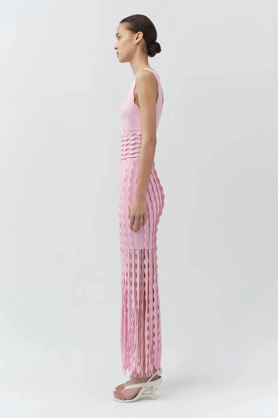 Brionne Scalloped Knit Midi Dress Daisy Dresses - Midi Simkhai 