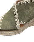 Emille Trebol Suede Wedges - Espadrille Cordani 