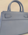 Mini Dash Bag Light Blue Tote & Satchel Veronica Beard 