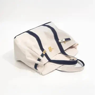 Canvas Boat Bag Midnight Navy Tote & Satchel Familywear 