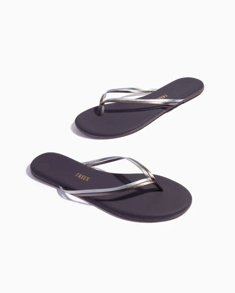 Duos Sandals Silver Showers Shoes - Sandals - Flat Sandals Tkees 