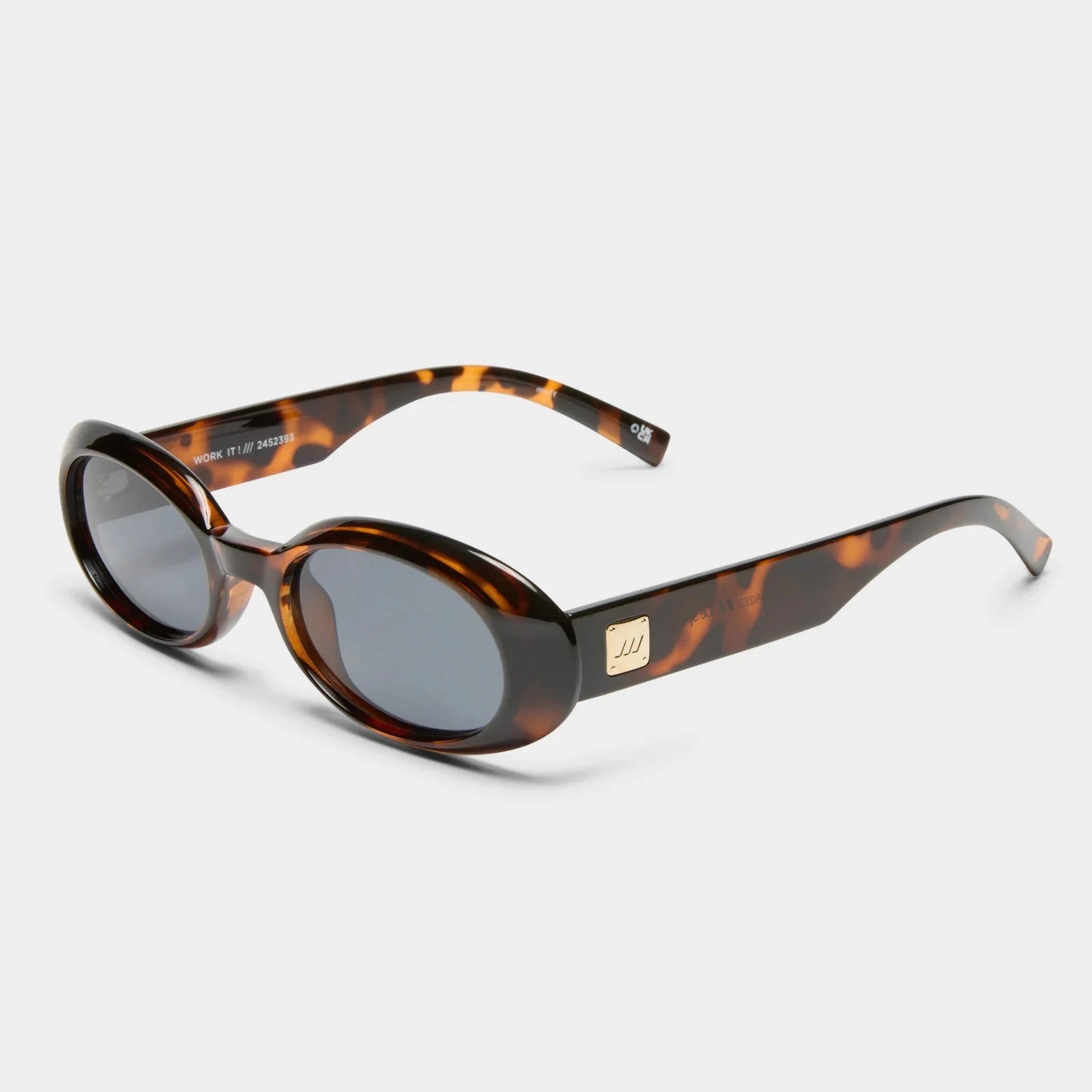 Work It! Dark Tort Sunglasses Le Specs 