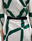 Alzira Beaded Belt Eden Green Accessories - Belts Figue 