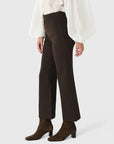 Mackenzie Straight Leg Pant Chocolate Pants - Trousers Simkhai 