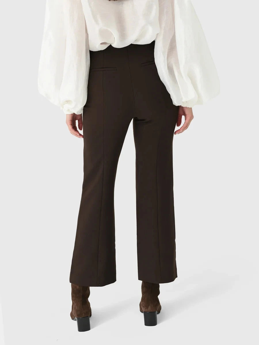Mackenzie Straight Leg Pant Chocolate Pants - Trousers Simkhai 