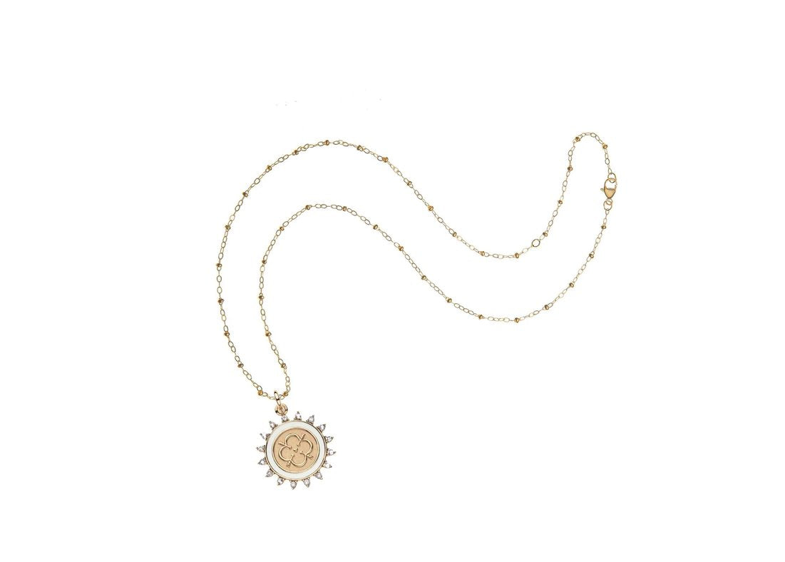 Love Petite Embellished 16-18" Satellite Jewelry - Necklaces Jane Win 