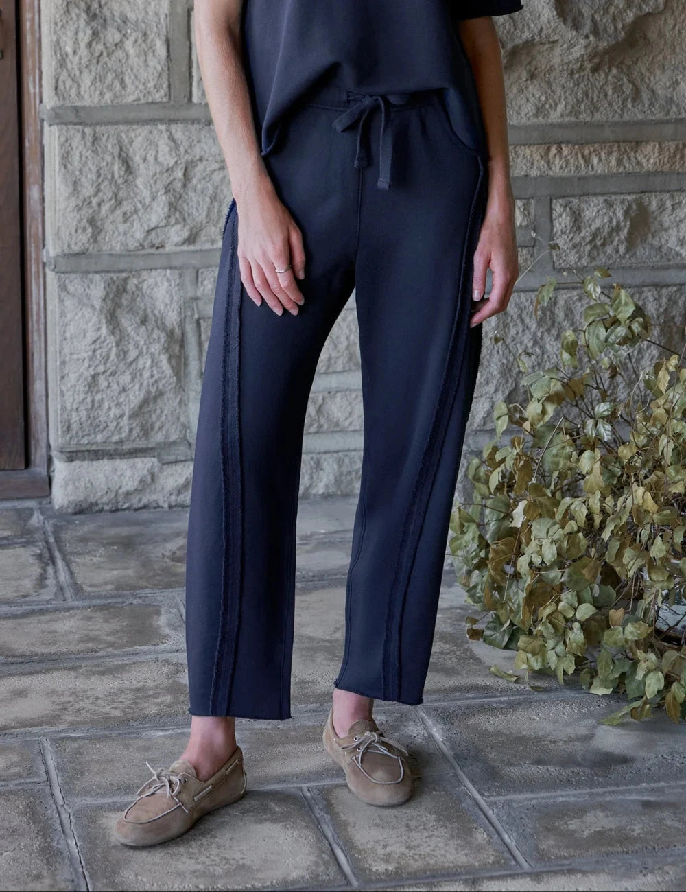 Bibi Barrel Pant British Royal Navy Pants - Sweatpants Frank &amp; Eileen 