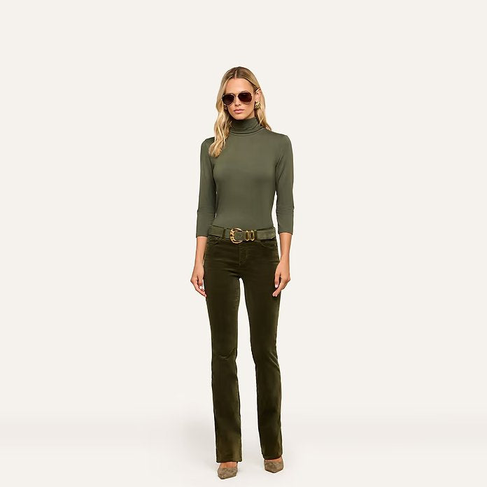 Aja Turtleneck Army Tops - Turtleneck L'Agence 