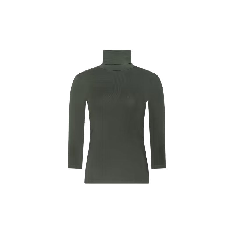Aja Turtleneck Army Tops - Turtleneck L'Agence 