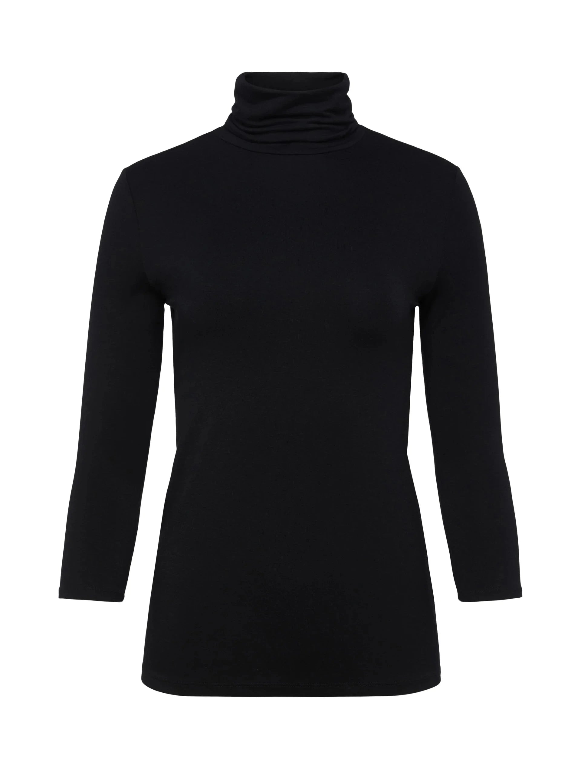 Aja Turtleneck Black Tops - Turtleneck L'Agence 