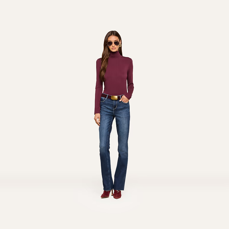 Lani Turtleneck Deep Sangria