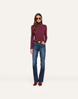 Lani Turtleneck Deep Sangria