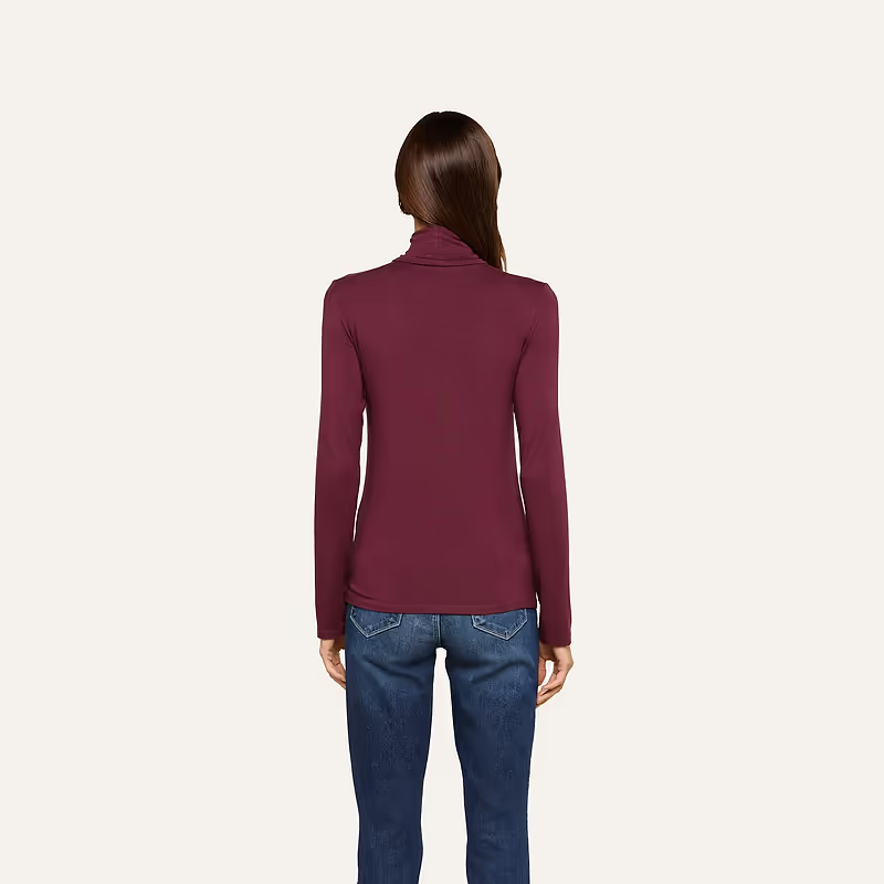 Lani Turtleneck Deep Sangria