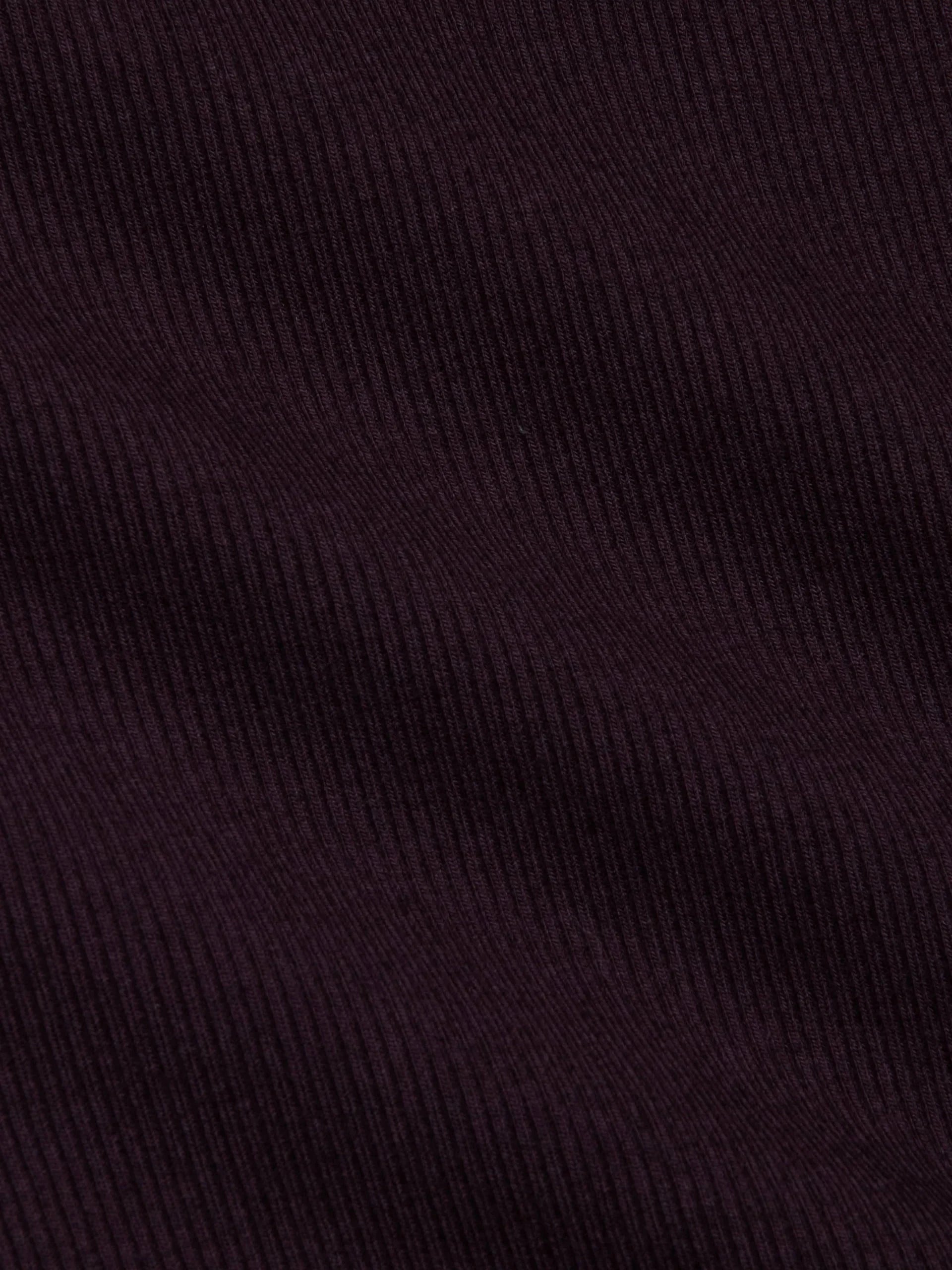 Adira Scoop Neck Tank Dark Malbec Tops - Tanks L'Agence 