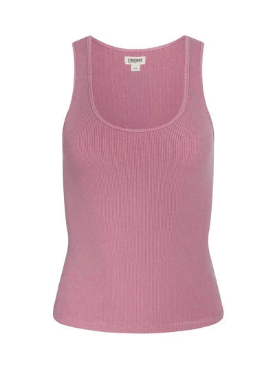 Adira Scoop Neck Tank Lilas Tops - Tanks L'Agence 