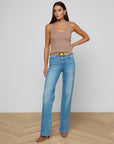 Adira Scoop Tank Portabella Tops - Tanks L'Agence 