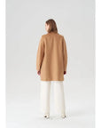 Walking Coat Camel Outerwear - Longsleeve Pissenlit 