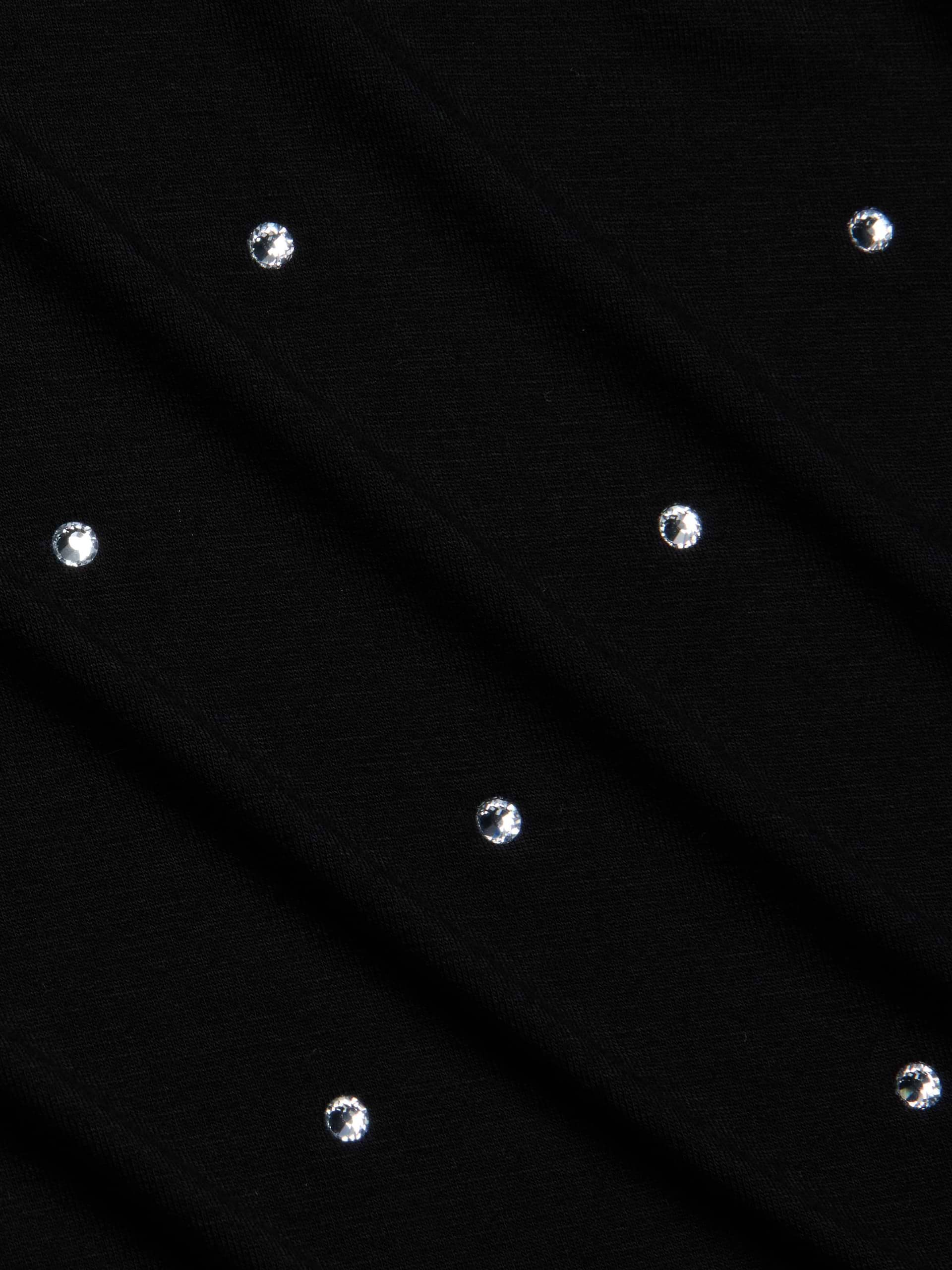 Stormy Embellished Tee Black Tops - Tees L'Agence 