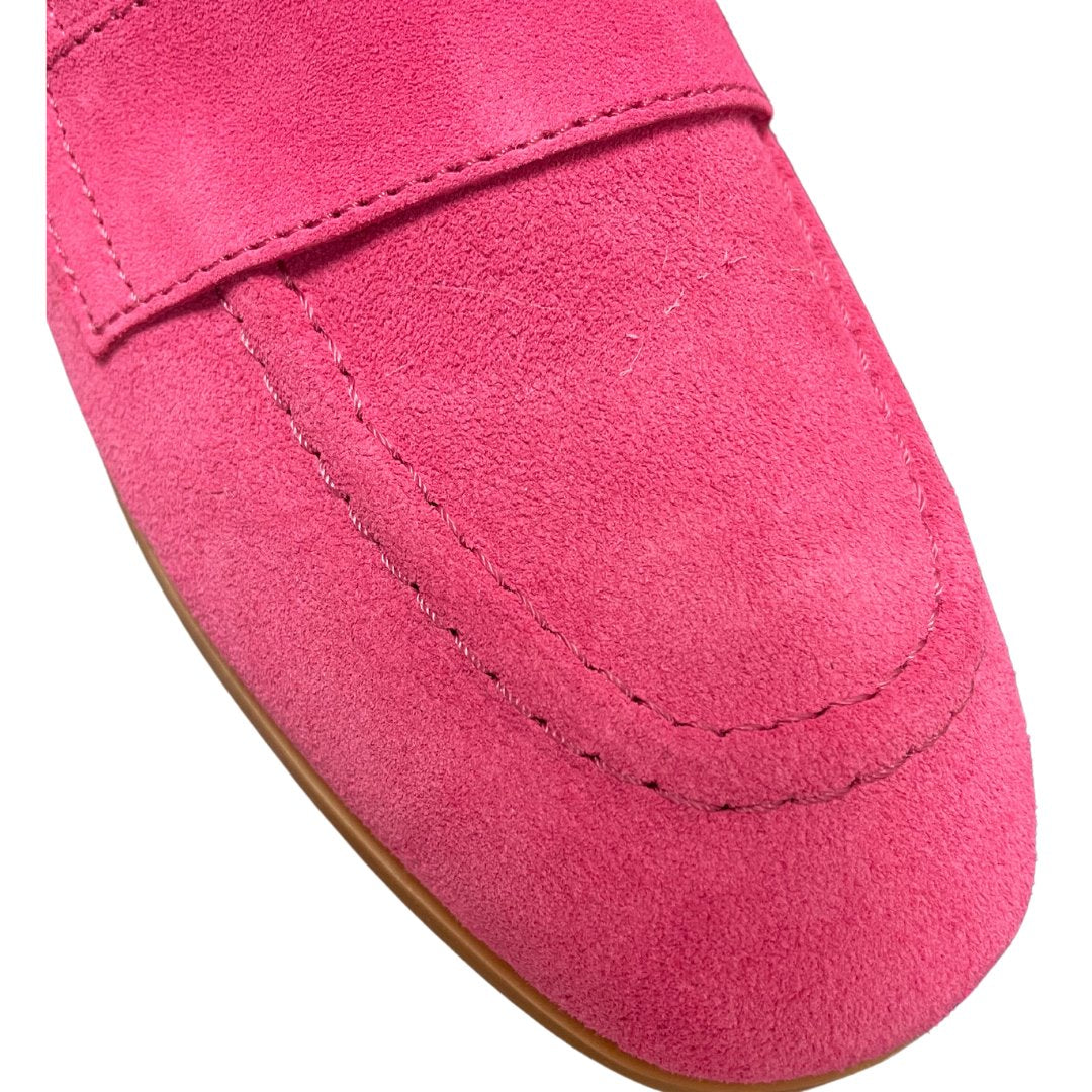 Ardelle Fuschia Suede Flats - Loafer Cordani 