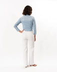 Janelle Slim Raw Jacket Bayridge Jackets - Denim L'Agence 
