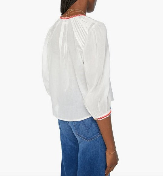 The In A Pinch Top Salt Air Top - Blouses Mother 