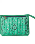 Beau Bandana Pouch Kelly Green