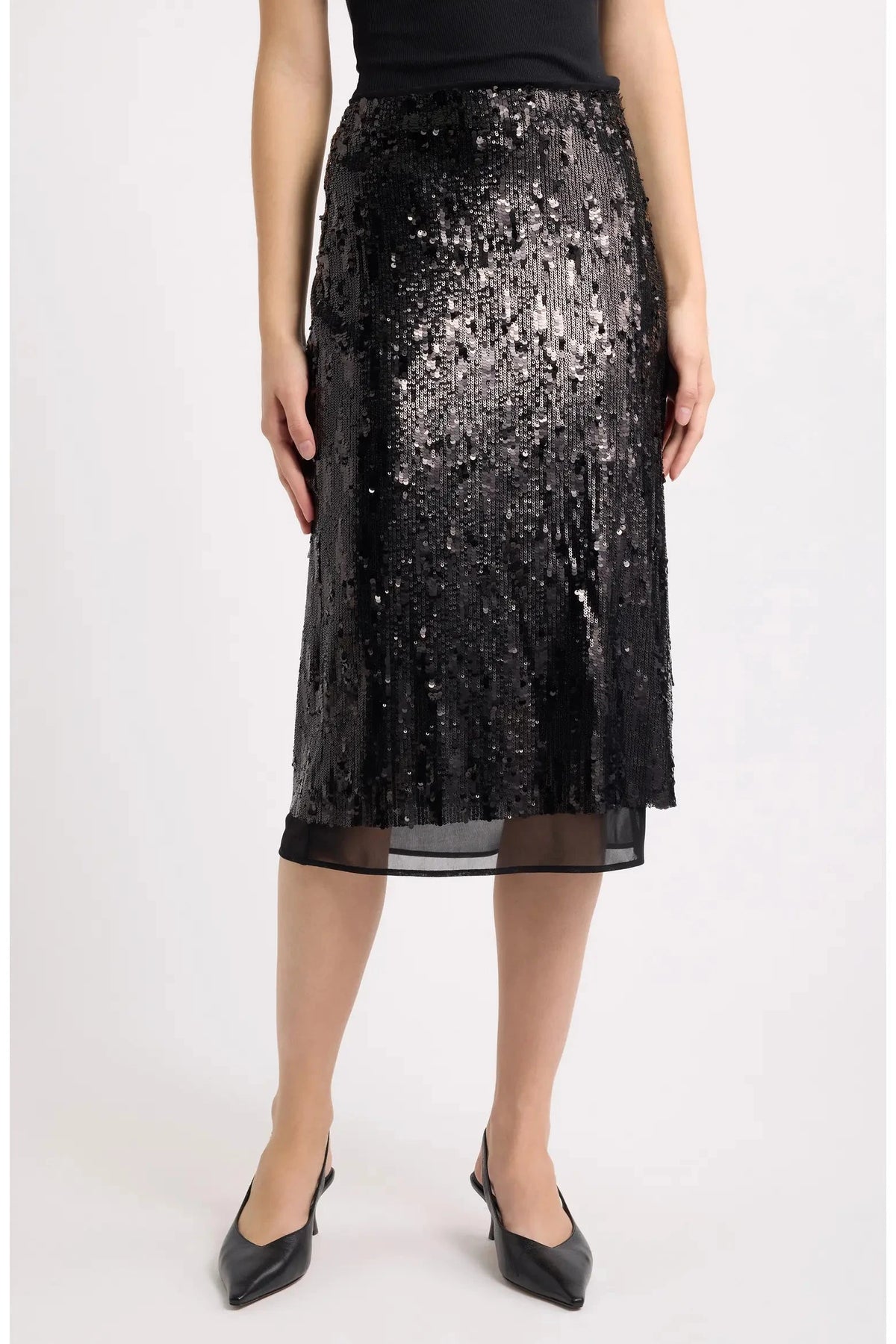 Cher Sequin Midi Skirt Skirts - Midi rag &amp; bone 
