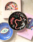 Midnight Garden Trinket Dish Home Decor - Bowls, Trays & Vases Idlewild 