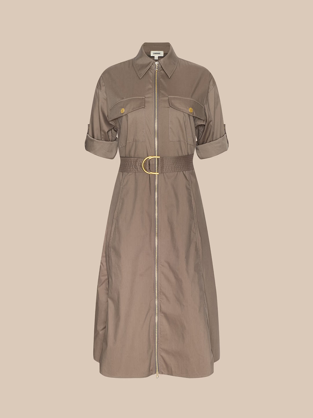 Callen Midi Shirt Dress Cardamom