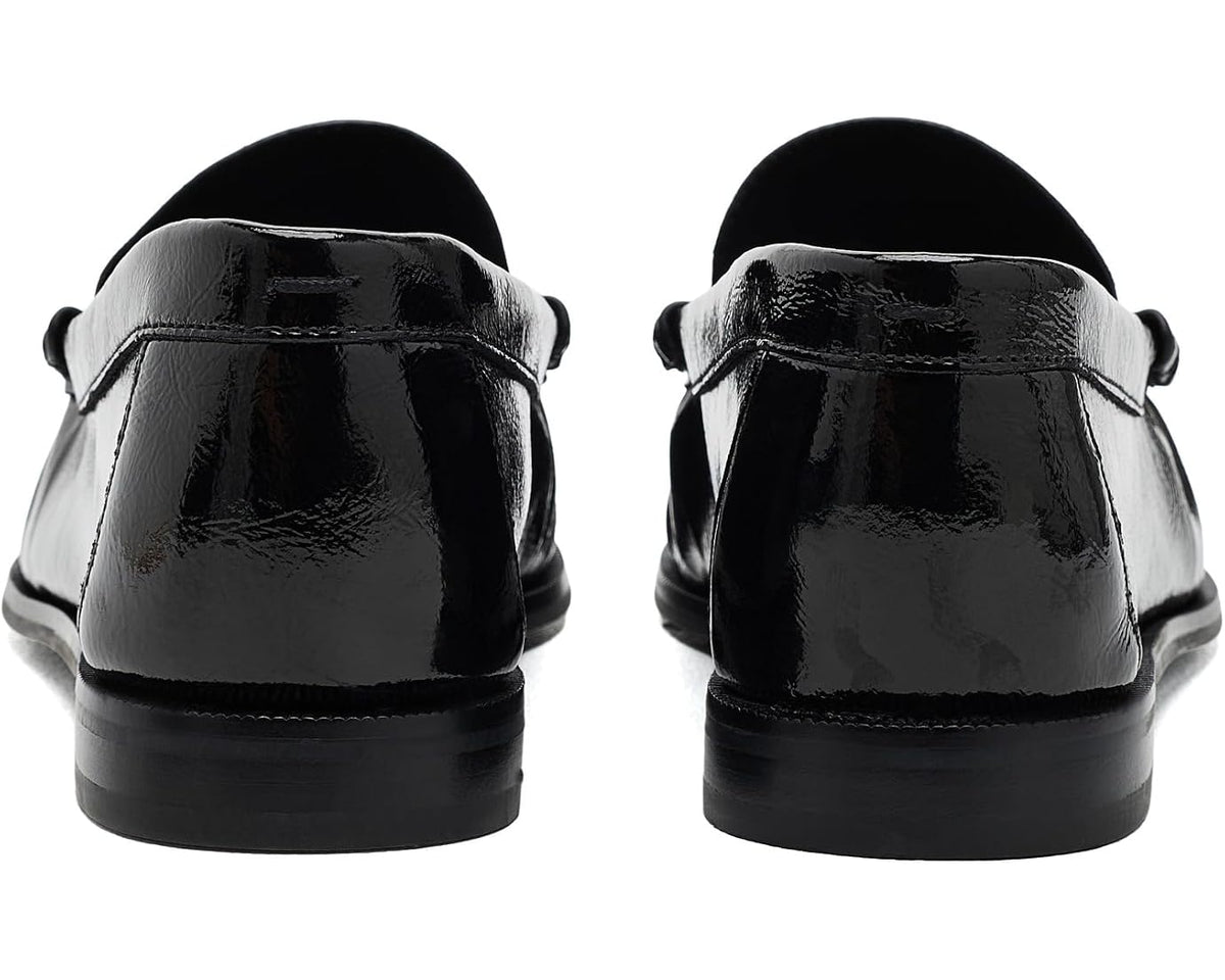 Lexi Loafer Black Flats - Loafer rag &amp; bone 