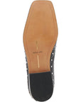 Beny Stud Black Leather Flats - Loafer Dolce Vita 