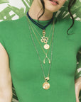 Double Wrap Diamond Cut Beaded Necklace Lapis Necklaces Jane Win 